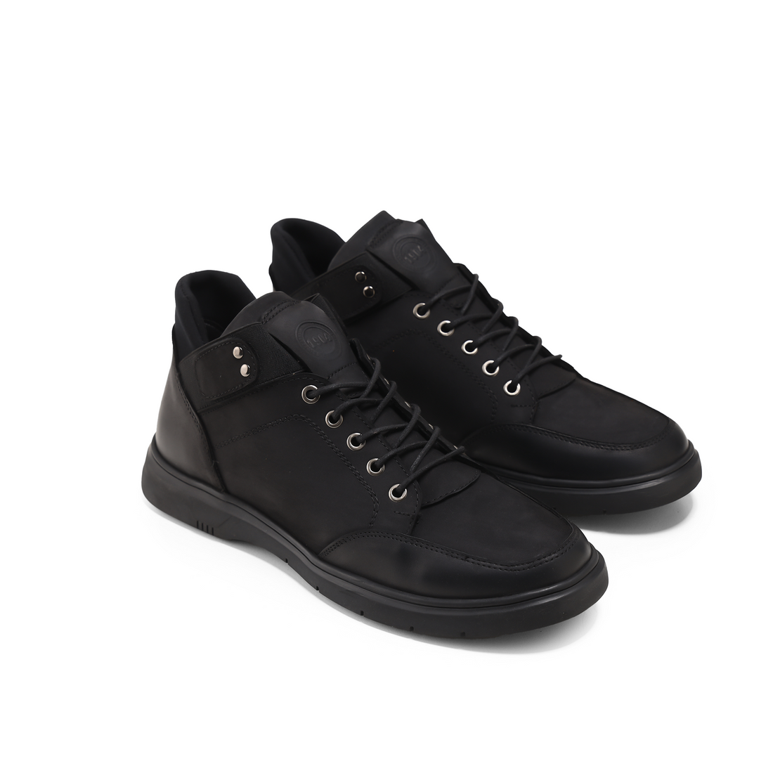 "Natural Leather Sneakers in Black"109